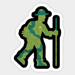 The Outdoorsman Sticker